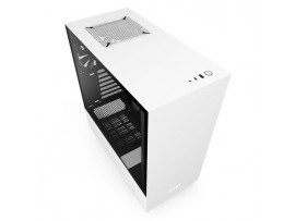  NZXT H510 Compact Mid Tower White And Black Case